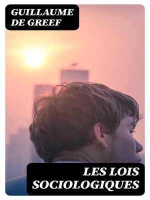 cover image of Les lois sociologiques